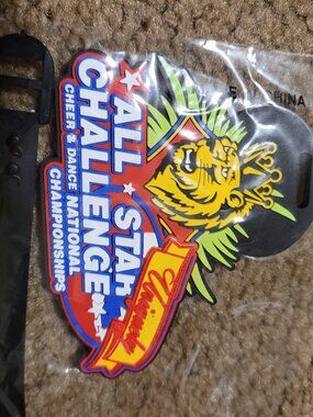 Varsity's All Star Challenge luggage tag